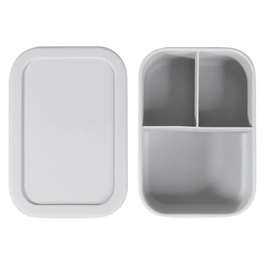 Dynamic Matboks 1200ml Silikon 3 Rom Beige<NOVA Outlet