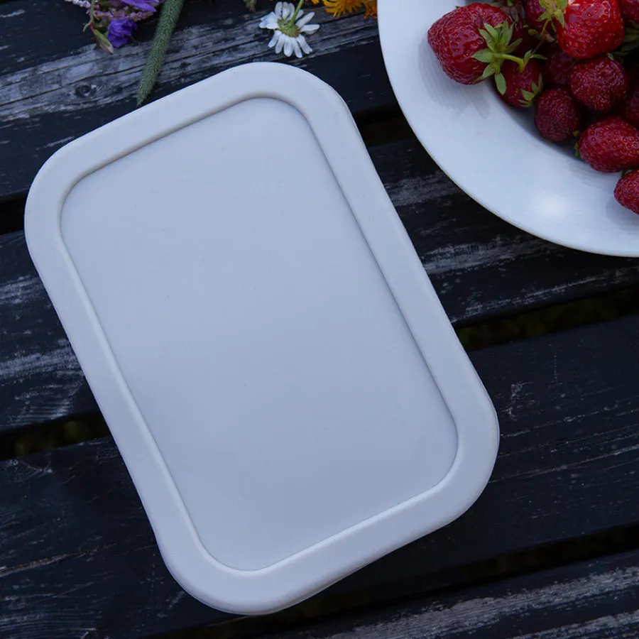 Dynamic Matboks 1200ml Silikon 3 Rom Beige<NOVA Outlet