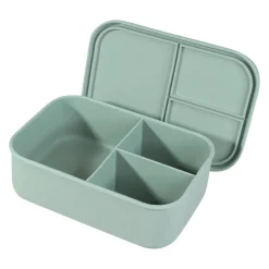 Dynamic Matboks 1200ml Silikon 3 Rom Grønn<NOVA