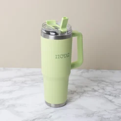 Dynamic Termokopp m/Sugerør 1,1L Mint Grønn<NOVA Clearance