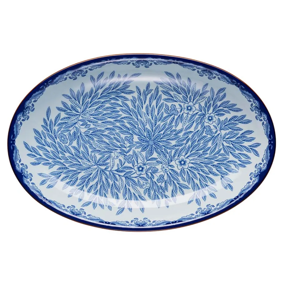 OSTINDIA FLORIS OVALT SERV.FAT 33X22CM<RÖRSTRAND Discount