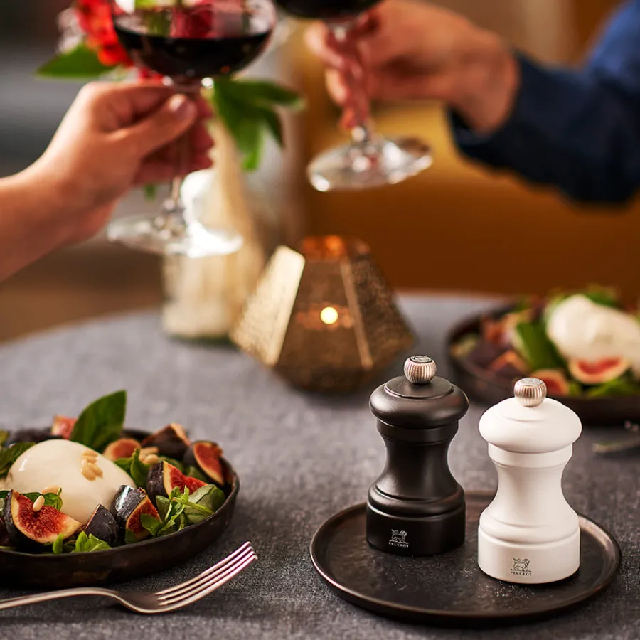 BISTRO PEPPERKVERN 10CM MATT SVART<PEUGEOT New