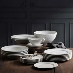 Plissé Dyp Tallerken 22cm<PILLIVUYT Discount