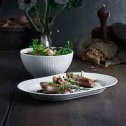 Plisse Ovalt Serveringsfat 36cm<PILLIVUYT Online