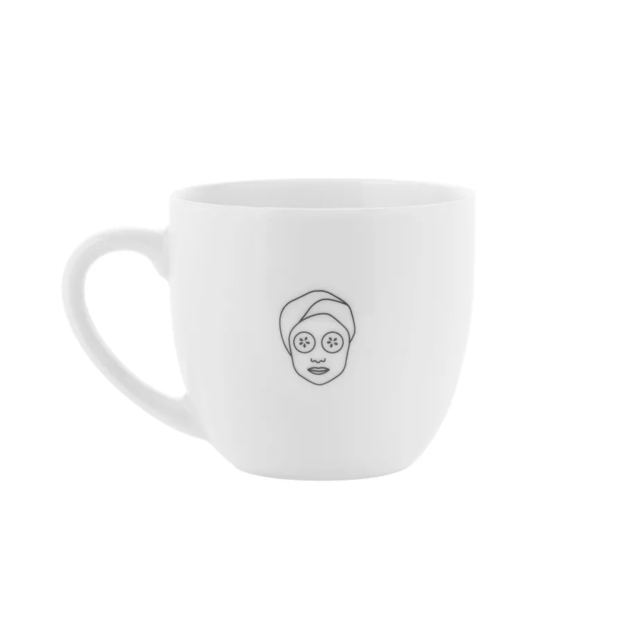 Porsgrund Porselænsfabrik Hashtag Ung & Lovende Krus 38cm<PORSGRUNDS PORSELÆNSFABRIK