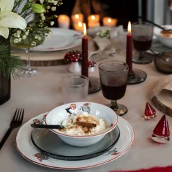 Porsgrunds Porselænsfabrik Nisseservise Middagstallerken 27 cm<PORSGRUNDS PORSELÆNSFABRIK Clearance