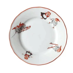 Porsgrunds Porselænsfabrik Nisseservise Tallerken 21cm<PORSGRUNDS PORSELÆNSFABRIK Online