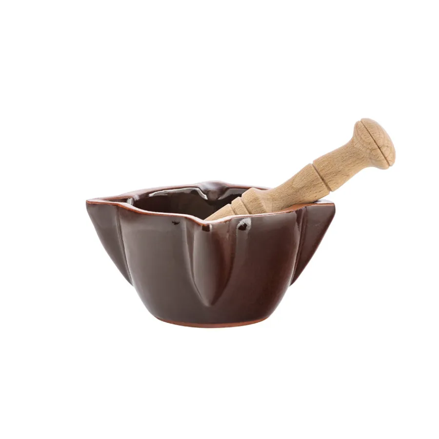 Porsgrunds Porselænsfabrik Terra Morter 11cm Bordeaux<PORSGRUNDS PORSELÆNSFABRIK Clearance