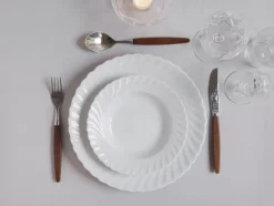 Porsgrunds Porselænsfabrik Bogstad Hvitt Stor Tallerken 27 cm<PORSGRUNDS PORSELÆNSFABRIK Online