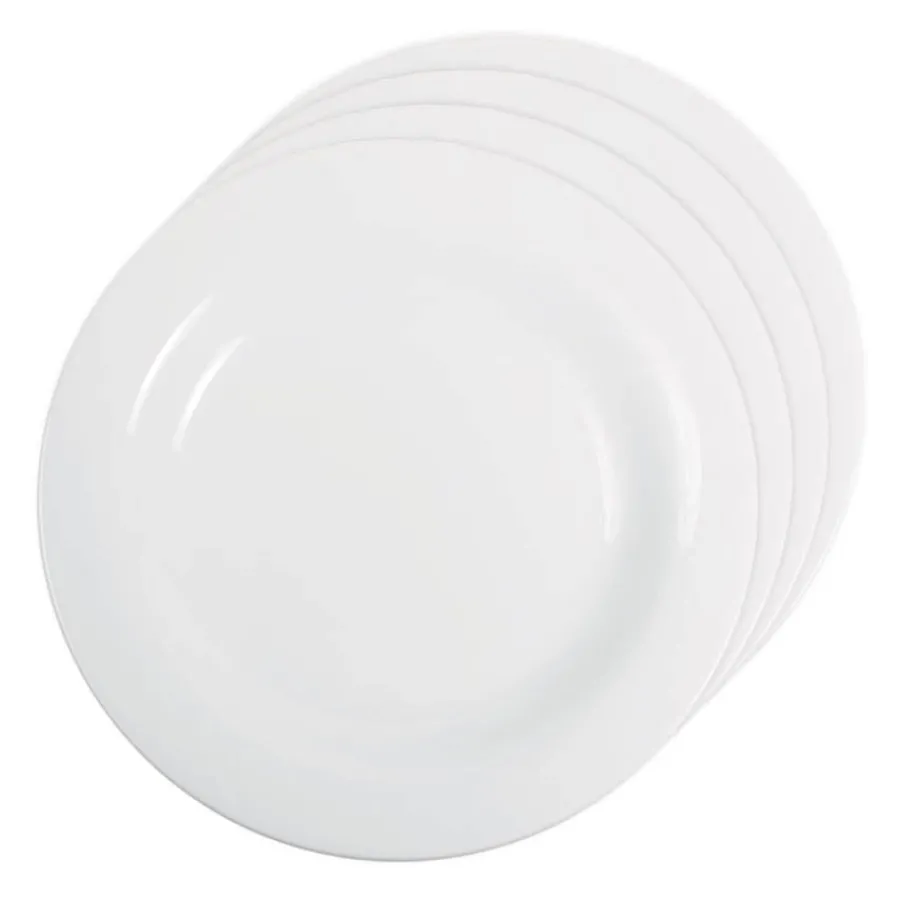 Porsgrunds Porselænsfabrik Sense Tallerken 28cm 4pk<PORSGRUNDS PORSELÆNSFABRIK New