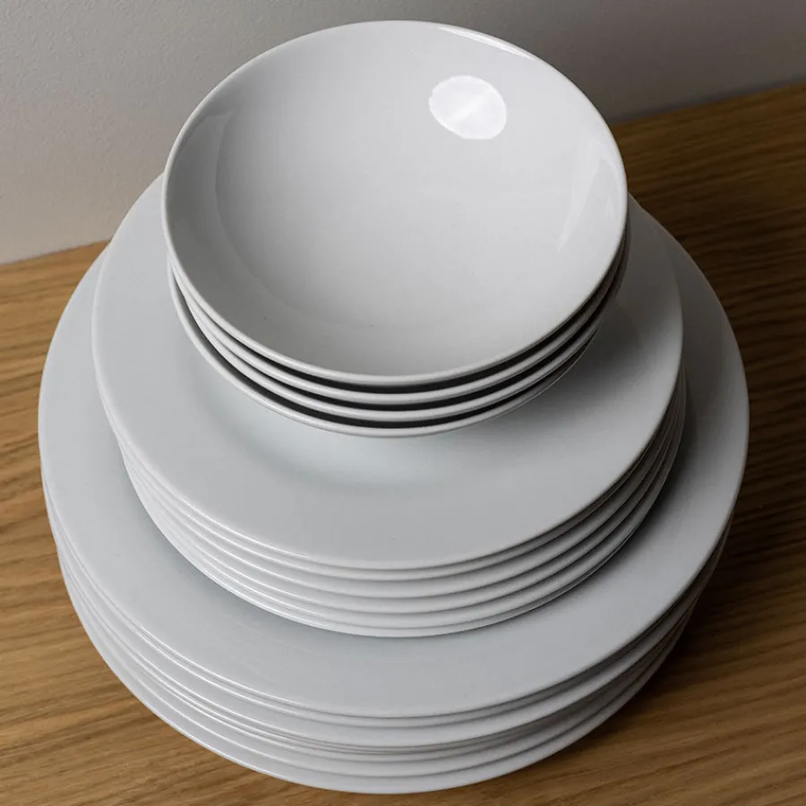 Porsgrunds Porselænsfabrik Sense Tallerken 28cm 4pk<PORSGRUNDS PORSELÆNSFABRIK New