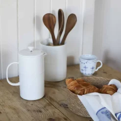 Porsgrunds Porselænsfabrik Ildfast Presskanne 1L Hvit<PORSGRUNDS PORSELÆNSFABRIK Discount