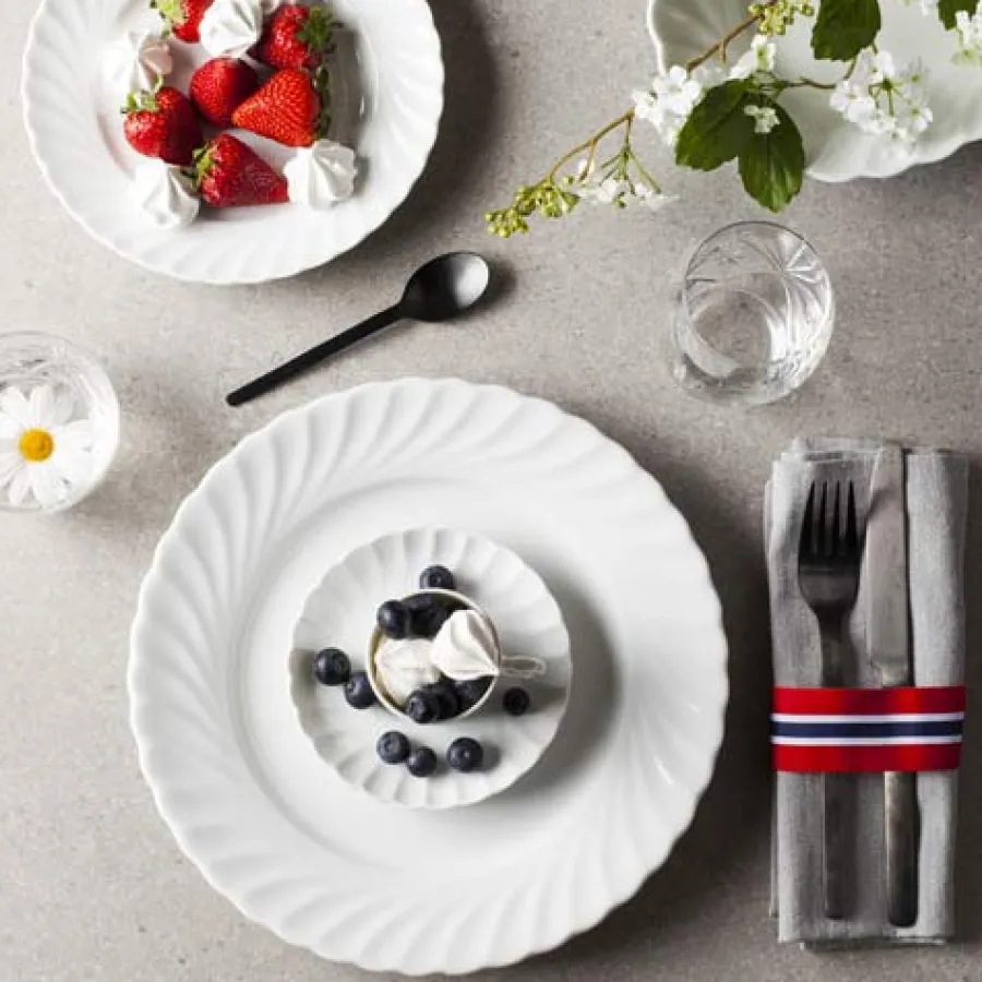 Porsgrunds Porselænsfabrik Bogstad Hvitt Kopp 13,5cl<PORSGRUNDS PORSELÆNSFABRIK Clearance