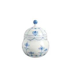 Porsgrunds Porselænsfabrik Bølge Strå Bonbonniere 12,5cm<PORSGRUNDS PORSELÆNSFABRIK Hot