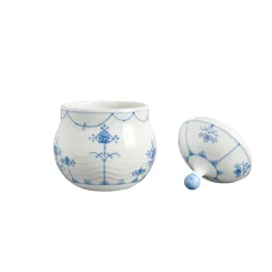 Porsgrunds Porselænsfabrik Bølge Strå Bonbonniere 12,5cm<PORSGRUNDS PORSELÆNSFABRIK Hot