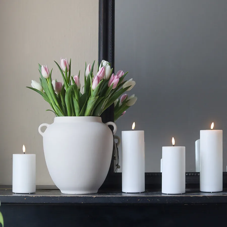 Porsgrunds Porselænsfabrik Nordic Light LED Kubbelys 15cm<PORSGRUNDS PORSELÆNSFABRIK Online