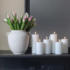 Porsgrunds Porselænsfabrik Nordic Light LED Kubbelys 15cm<PORSGRUNDS PORSELÆNSFABRIK Online