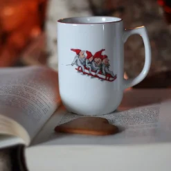 Porsgrunds Porselænsfabrik Nisseservise Krus 22 cl<PORSGRUNDS PORSELÆNSFABRIK