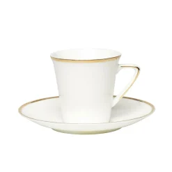 Porsgrunds Porselænsfabrik Nathalie Gull Kopp & Skål 20 cl<PORSGRUNDS PORSELÆNSFABRIK