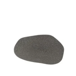 Porsgrunds Porselænsfabrik Natur Organisk Asjett 19,5cm Mørk Granitt<PORSGRUNDS PORSELÆNSFABRIK Outlet