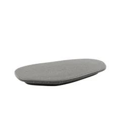 Porsgrunds Porselænsfabrik Natur Organisk Asjett 19,5cm Mørk Granitt<PORSGRUNDS PORSELÆNSFABRIK Outlet