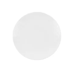 Porsgrunds Porselænsfabrik Bølge Hvitt Asjett 21 cm<PORSGRUNDS PORSELÆNSFABRIK Hot