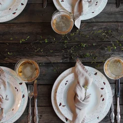 Porsgrunds Porselænsfabrik Dompap Tallerken Dyp 22,5 cm<PORSGRUNDS PORSELÆNSFABRIK Clearance