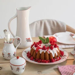 Porsgrunds Porselænsfabrik Nisseservise Skål med Lokk<PORSGRUNDS PORSELÆNSFABRIK Discount