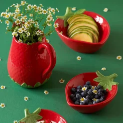 Porsgrunds Porselænsfabrik Jordbær Mugge 1,8L<PORSGRUNDS PORSELÆNSFABRIK Online