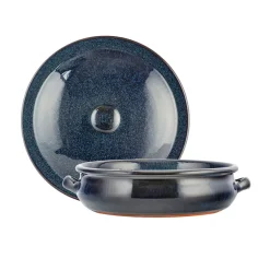 Porsgrunds Porselænsfabrik Terra Ildfast Fat m/Lokk Noche<PORSGRUNDS PORSELÆNSFABRIK Clearance