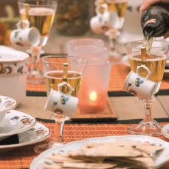 Porsgrunds Porselænsfabrik Bondemønster Tallerken Dyp 21 cm<PORSGRUNDS PORSELÆNSFABRIK Sale