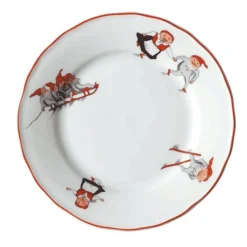 Porsgrunds Porselænsfabrik Nisseservise Tallerken 25cm<PORSGRUNDS PORSELÆNSFABRIK Outlet