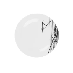 Porsgrunds Porselænsfabrik Partitur Tallerken Flat 28cm<PORSGRUNDS PORSELÆNSFABRIK