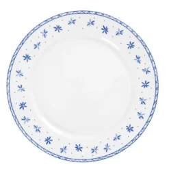 Porsgrunds Porselænsfabrik Bluebird Flower Tallerken Flat 22 cm<PORSGRUNDS PORSELÆNSFABRIK Outlet