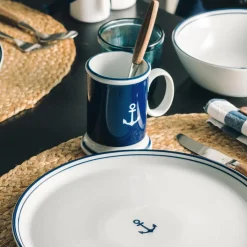Porsgrunds Porselænsfabrik Maritim Stettekrus 23 Blå<PORSGRUNDS PORSELÆNSFABRIK Online