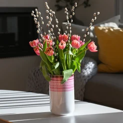 Porsgrunds Porselænsfabrik Marius Vase 20cm Rosa<PORSGRUNDS PORSELÆNSFABRIK Outlet