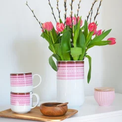 Porsgrunds Porselænsfabrik Marius Vase 20cm Rosa<PORSGRUNDS PORSELÆNSFABRIK Outlet