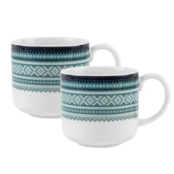 Porsgrunds Porselænsfabrik Marius Trend Krus 25cl Blå 2pk<PORSGRUNDS PORSELÆNSFABRIK Hot