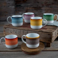 Porsgrunds Porselænsfabrik Marius Trend Krus 25cl Blå 2pk<PORSGRUNDS PORSELÆNSFABRIK Hot