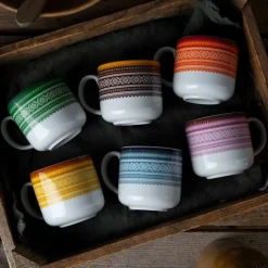 Porsgrunds Porselænsfabrik Marius Trend Krus 25cl Blå 2pk<PORSGRUNDS PORSELÆNSFABRIK Hot