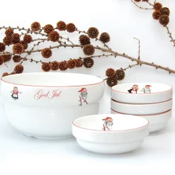 Porsgrunds Porselænsfabrik Nisseservise Bolle Liten 55 cl<PORSGRUNDS PORSELÆNSFABRIK Hot