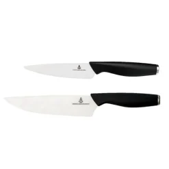 Porsgrunds Porselænsfabrik De Cuisson Knivsett Grønnsakskniv & Kokkekniv<PORSGRUNDS PORSELÆNSFABRIK Hot