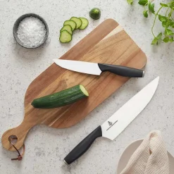 Porsgrunds Porselænsfabrik De Cuisson Knivsett Grønnsakskniv & Kokkekniv<PORSGRUNDS PORSELÆNSFABRIK Hot