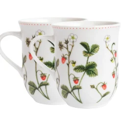 Porsgrunds Porselænsfabrik Jordbæreng Krus 25cl 2pk<PORSGRUNDS PORSELÆNSFABRIK Clearance