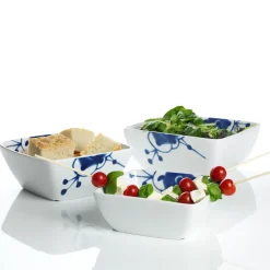 Porsgrunds Porselænsfabrik Maxistrå Blå Bolle Firkant 0,80 l<PORSGRUNDS PORSELÆNSFABRIK Sale