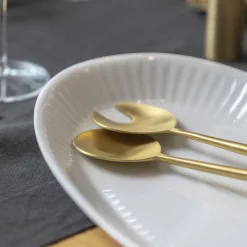 Porsgrunds Porselænsfabrik Spire Ovalt Fat 36cm<PORSGRUNDS PORSELÆNSFABRIK