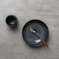 Porsgrunds Porselænsfabrik Natur Serveringsbolle 9,5 cm Onyx<PORSGRUNDS PORSELÆNSFABRIK Clearance