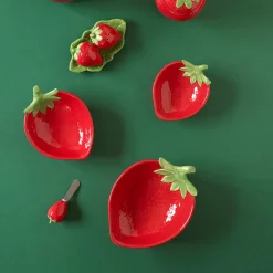 Porsgrunds Porselænsfabrik Jordbær Skål 26x19cm<PORSGRUNDS PORSELÆNSFABRIK Best