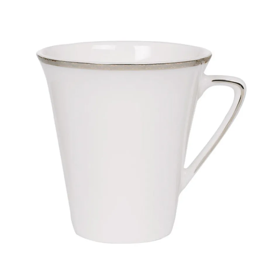 Porsgrunds Porselænsfabrik Nathalie Platinum Krus 30cl<PORSGRUNDS PORSELÆNSFABRIK Sale