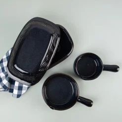 Porsgrunds Porselænsfabrik Terra Form m/Håndtak 15cm Noche<PORSGRUNDS PORSELÆNSFABRIK Online